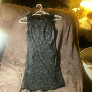 Women’s small black and grey dress